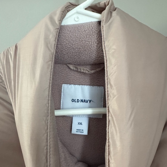 Old Navy Light Pink Quilted Vest - Picture 2 of 3